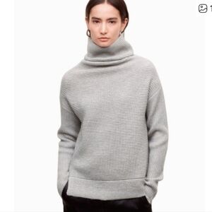 Aritzia Babaton NWT Mika Cashmere  blend Neck Sweater